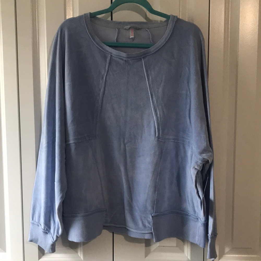 Free People/Movement Velour Crewneck